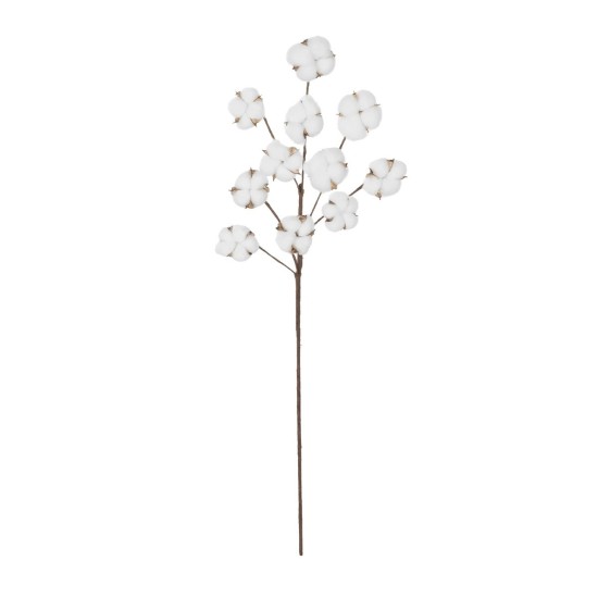 GloboStar® Artificial Garden COTTON BRANCH 20569 Τεχνητό Διακοσμητικό Κλαδί Βαμβάκι Μ30 x Π6 x Υ80 cm GloboStar® Artificial Garden COTTON BRANCH 20569 Τεχνητό Διακοσμητικό Κλαδί Βαμβάκι Μ30 x Π6 x Υ80 cm