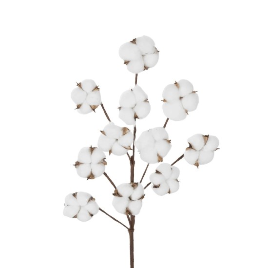 GloboStar® Artificial Garden COTTON BRANCH 20569 Τεχνητό Διακοσμητικό Κλαδί Βαμβάκι Μ30 x Π6 x Υ80 cm GloboStar® Artificial Garden COTTON BRANCH 20569 Τεχνητό Διακοσμητικό Κλαδί Βαμβάκι Μ30 x Π6 x Υ80 cm