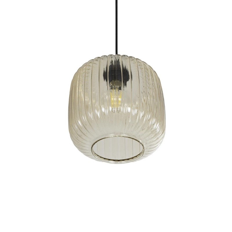 GLOBOSTAR® MELONI 206-0016 Μοντέρνο Κρεμαστό Φωτιστικό Οροφής με Ντουί 1 x E27 AC 220-240V IP20 - Mελί - Μ20 x Π20 x Υ24cm