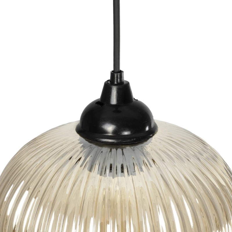 GLOBOSTAR® MELONI 206-0020 Μοντέρνο Κρεμαστό Φωτιστικό Οροφής με Ντουί 1 x E27 AC 220-240V IP20 - Mελί - Μ20 x Π20 x Υ38cm