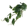 GloboStar® Artificial Garden HANGING MONSTERA 20600 - Τεχνητό Διακοσμητικό Κρεμαστό Φυτό Μονστέρα Μ28 x Π30 x Υ50cm