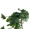 GloboStar® Artificial Garden HANGING MONSTERA 20600 - Τεχνητό Διακοσμητικό Κρεμαστό Φυτό Μονστέρα Μ28 x Π30 x Υ50cm