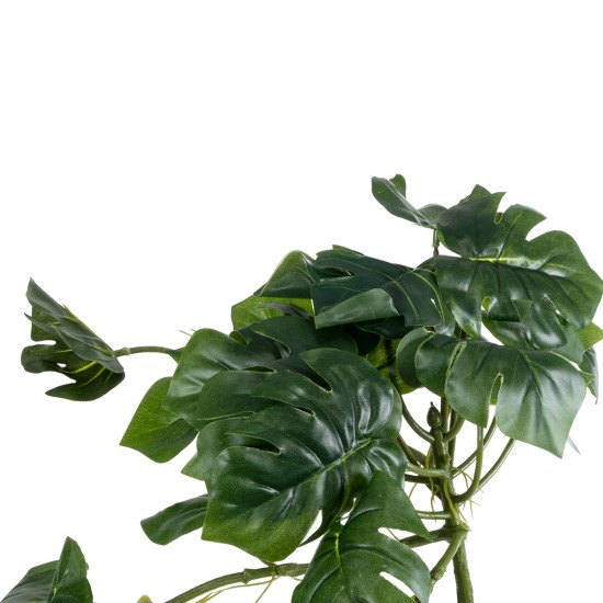GloboStar® Artificial Garden HANGING MONSTERA 20600 - Τεχνητό Διακοσμητικό Κρεμαστό Φυτό Μονστέρα Μ28 x Π30 x Υ50cm GloboStar® Artificial Garden HANGING MONSTERA 20600 - Τεχνητό Διακοσμητικό Κρεμαστό Φυτό Μονστέρα Μ28 x Π30 x Υ50cm