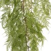 GloboStar® Artificial Garden HANGING FERN 20620 Τεχνητό Διακοσμητικό Κρεμαστό Φυτό Φτέρης Μ32 x Π14 x Υ96cm