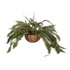 GloboStar® Artificial Garden FERN HANGING PLANT 20622 Τεχνητό Κρεμαστό Διακοσμητικό Φυτό Φτέρης Π90 x Μ90 x Y70cm