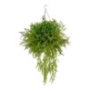 GloboStar® Artificial Garden BOUQUET VARIOUS HANGING PLANT 20625 Τεχνητό Κρεμαστό Διακοσμητικό Φυτό Μιξ Μ75 x Π75 x Y100cm