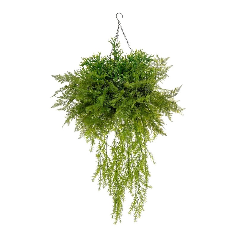 GloboStar® Artificial Garden BOUQUET VARIOUS HANGING PLANT 20625 Τεχνητό Κρεμαστό Διακοσμητικό Φυτό Μιξ Μ75 x Π75 x Y100cm