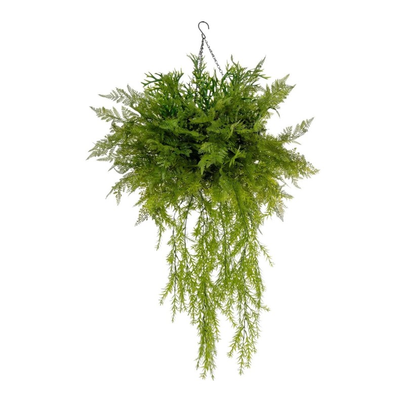 GloboStar® Artificial Garden BOUQUET VARIOUS HANGING PLANT 20625 Τεχνητό Κρεμαστό Διακοσμητικό Φυτό Μιξ Μ75 x Π75 x Y100cm
