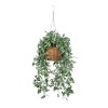 GloboStar® Artificial Garden GOLDEN BELL WILLOW HANGING PLANT 20627 Τεχνητό Κρεμαστό Διακοσμητικό Φυτό Ιτίας  Y80cm