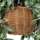 GloboStar® Artificial Garden GOLDEN BELL WILLOW HANGING PLANT 20627 Τεχνητό Κρεμαστό Διακοσμητικό Φυτό Ιτίας  Y80cm