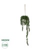 GloboStar® Artificial Garden HANGING LOVERS TEARS 20628 - Τεχνητό Κρεμαστό Διακοσμητικό Φυτό Lovers Tears Μ16 x Π16 x Y50cm