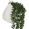 GloboStar® Artificial Garden HANGING LOVERS TEARS 20628 - Τεχνητό Κρεμαστό Διακοσμητικό Φυτό Lovers Tears Μ16 x Π16 x Y50cm