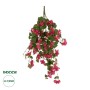 GloboStar® Artificial Garden BOUGAINVILLEA BRANCH 20663 Τεχνητό Κρεμαστό Διακοσμητικό Κλαδί Μπουκαμβίλιας Φουξ Μ45 x Π12 x Υ90cm