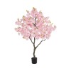 GloboStar® Artificial Garden PINK CHERRY BLOSSOM TREE 20677 Τεχνητό Διακοσμητικό Δέντρο Ροζ Άνθος Κερασιάς Υ160cm