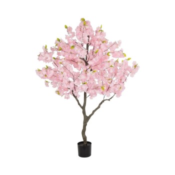 GloboStar® Artificial Garden PINK CHERRY BLOSSOM TREE 20677 Τεχνητό Διακοσμητικό Δέντρο Ροζ Άνθος Κερασιάς Υ160cm
