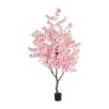 GloboStar® Artificial Garden PINK CHERRY BLOSSOM TREE 20678 Τεχνητό Διακοσμητικό Δέντρο Ροζ Άνθος Κερασιάς Υ200cm