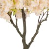 GloboStar® Artificial Garden SALMON CHERRY BLOSSOM TREE 20680 Τεχνητό Διακοσμητικό Δέντρο Απαλό Ροζ Άνθος Κερασιάς Υ200cm