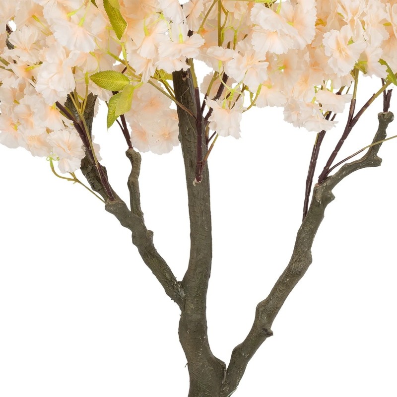 GloboStar® Artificial Garden SALMON CHERRY BLOSSOM TREE 20680 Τεχνητό Διακοσμητικό Δέντρο Απαλό Ροζ Άνθος Κερασιάς Υ200cm