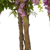 GloboStar® Artificial Garden WISTERIA PINK 20681 Τεχνητό Διακοσμητικό Δέντρο Ροζ Βιστερία Μ60 x Π60 x Υ180cm