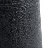 GloboStar® Artificial Garden JAKLIN 20723 Επιδαπέδιο Πολυεστερικό Τσιμεντένιο Κασπώ Γλάστρα - Flower Pot Μαύρο Φ34 x Υ62cm