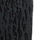 GloboStar® Artificial Garden CATALONIA 20767 Επιδαπέδιο Πολυεστερικό Τσιμεντένιο Κασπώ Γλάστρα - Flower Pot Μαύρο Μ30 x Π30 x Υ30cm