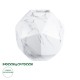 GloboStar® Artificial Garden BRIXTON 20783 Επιδαπέδιο Πολυεστερικό Τσιμεντένιο Κασπώ Γλάστρα - Flower Pot Λευκό Μ38 x Π38 x Υ38cm GloboStar® Artificial Garden BRIXTON 20783 Επιδαπέδιο Πολυεστερικό Τσιμεντένιο Κασπώ Γλάστρα - Flower Pot Λευκό Μ38 x Π38 x Υ38cm