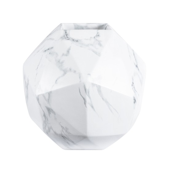 GloboStar® Artificial Garden BRIXTON 20783 Επιδαπέδιο Πολυεστερικό Τσιμεντένιο Κασπώ Γλάστρα - Flower Pot Λευκό Μ38 x Π38 x Υ38cm GloboStar® Artificial Garden BRIXTON 20783 Επιδαπέδιο Πολυεστερικό Τσιμεντένιο Κασπώ Γλάστρα - Flower Pot Λευκό Μ38 x Π38 x Υ38cm