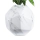 GloboStar® Artificial Garden BRIXTON 20783 Επιδαπέδιο Πολυεστερικό Τσιμεντένιο Κασπώ Γλάστρα - Flower Pot Λευκό Μ38 x Π38 x Υ38cm GloboStar® Artificial Garden BRIXTON 20783 Επιδαπέδιο Πολυεστερικό Τσιμεντένιο Κασπώ Γλάστρα - Flower Pot Λευκό Μ38 x Π38 x Υ38cm