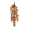 GloboStar® Artificial Garden HANGING BARLEY 20856 Τεχνητό Διακοσμητικό Κρεμαστό Φυτό Κριθάρι Μ26 x Π15 x Υ81cm