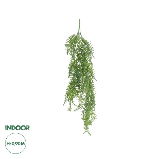 GloboStar® Artificial Garden HANGING FERN 20861 Τεχνητό Διακοσμητικό Κρεμαστό Φυτό Φτέρη Μ28 x Π15 x Υ90cm GloboStar® Artificial Garden HANGING FERN 20861 Τεχνητό Διακοσμητικό Κρεμαστό Φυτό Φτέρη Μ28 x Π15 x Υ90cm