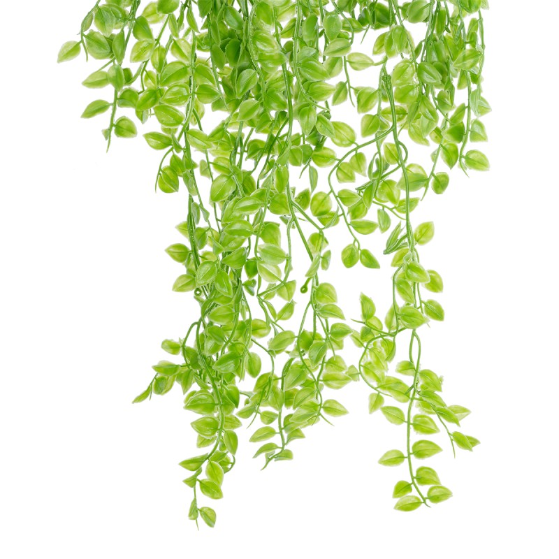 GloboStar® Artificial Garden HANGING PEACH LEAF 20880 - Τεχνητό Κρεμαστό Διακοσμητικό Φυτό Φύλλο Ροδακινιάς  Φ20 x Y50cm