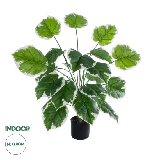 GloboStar® Artificial Garden WHITE HOSTA PLANT 20920 Διακοσμητικό Φυτό Λευκή Χόστα Φ87 x Υ80cm GloboStar® Artificial Garden WHITE HOSTA PLANT 20920 Διακοσμητικό Φυτό Λευκή Χόστα Φ87 x Υ80cm