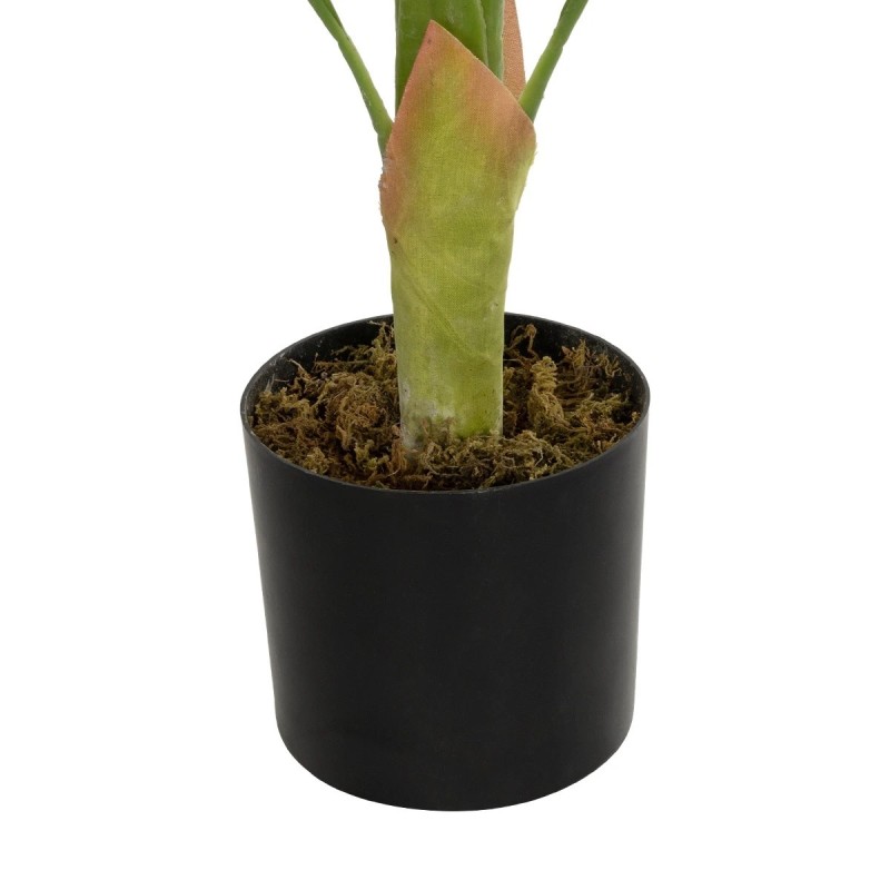 GloboStar® Artificial Garden ALBINO MONSTERA 20938 Τεχνητό Διακοσμητικό Φυτό Πράσινη & Λευκή Μονστέρα Μ90 x Π90 x Υ90cm