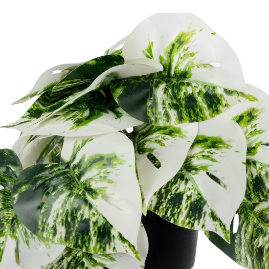 GloboStar® Artificial Garden ALBINO MONSTERA PLANT 20946 - Διακοσμητικό Φυτό Μονστέρα Φ23 x Υ16cm GloboStar® Artificial Garden ALBINO MONSTERA PLANT 20946 - Διακοσμητικό Φυτό Μονστέρα Φ23 x Υ16cm