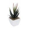 GloboStar® Artificial Garden SUCCULENT ALOE POTTED PLANT 20974 Διακοσμητικό Φυτό Αλόης Φ7 x Υ14cm