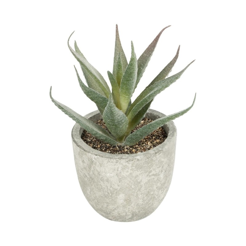GloboStar® Artificial Garden SUCCULENT ALOE 21022 Τεχνητό Διακοσμητικό Φυτό Αλόη Μ6 x Π6 x Υ12cm