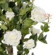 GloboStar® Artificial Garden WHITE ROSES 21069 Τεχνητό Διακοσμητικό Δέντρο Τριανταφυλλιά Μ50 x Π50 x Υ90cm GloboStar® Artificial Garden WHITE ROSES 21069 Τεχνητό Διακοσμητικό Δέντρο Τριανταφυλλιά Μ50 x Π50 x Υ90cm