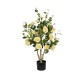 GloboStar® Artificial Garden YELLOW ROSES 21073 Τεχνητό Διακοσμητικό Δέντρο Τριανταφυλλιά Μ50 x Π50 x Υ90cm GloboStar® Artificial Garden YELLOW ROSES 21073 Τεχνητό Διακοσμητικό Δέντρο Τριανταφυλλιά Μ50 x Π50 x Υ90cm