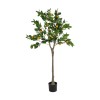 GloboStar® Artificial Garden ORANGE TREE 21109 Τεχνητό Διακοσμητικό Δέντρο Πορτοκαλιά Μ90 x Π70 x Υ160cm