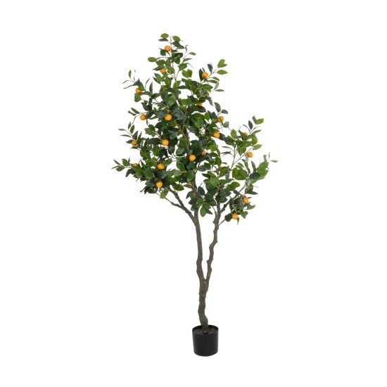 GloboStar® Artificial Garden ORANGE TREE 21110 Τεχνητό Διακοσμητικό Δέντρο Πορτοκαλιά Μ110 x Π80 x Υ200cm GloboStar® Artificial Garden ORANGE TREE 21110 Τεχνητό Διακοσμητικό Δέντρο Πορτοκαλιά Μ110 x Π80 x Υ200cm