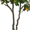 GloboStar® Artificial Garden ORANGE TREE 21110 Τεχνητό Διακοσμητικό Δέντρο Πορτοκαλιά Μ110 x Π80 x Υ200cm