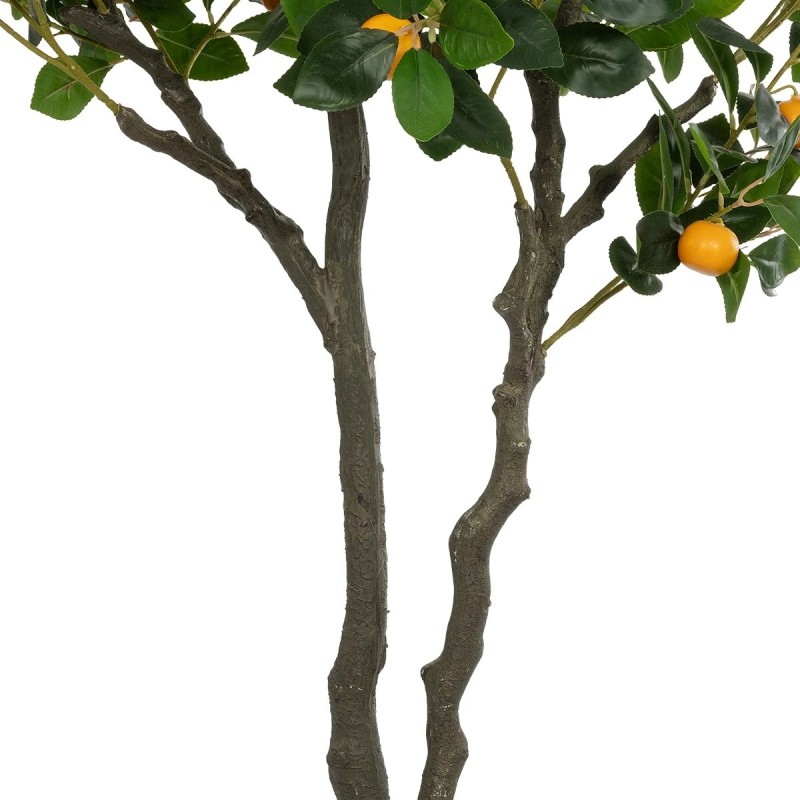 GloboStar® Artificial Garden ORANGE TREE 21110 Τεχνητό Διακοσμητικό Δέντρο Πορτοκαλιά Μ110 x Π80 x Υ200cm
