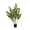 GloboStar® Artificial Garden CAMELIA 21115 Τεχνητό Διακοσμητικό Δέντρο Καμέλια Μ50 x Π30 x Υ90cm