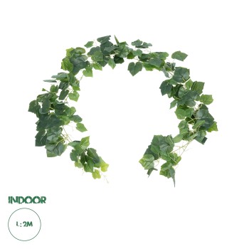 GloboStar® Artificial Garden BALTIC IVY GARLAND 21147 Τεχνητή Διακοσμητική Γυρλάντα Βαλτικής Φ20 x Υ200cm Σετ 2 τεμαχίων