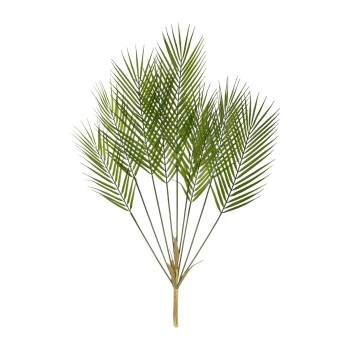 GloboStar® Artificial Garden Green PALMLEAF BRANCH 21155 Τεχνητό Διακοσμητικό Κλαδί Φοίνικα Πράσινο Y90cm