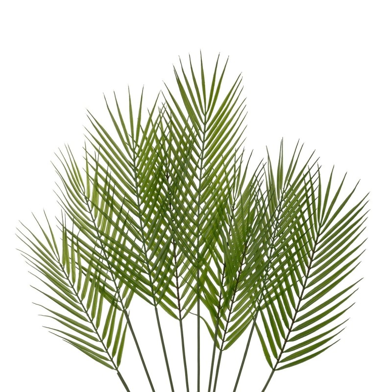 GloboStar® Artificial Garden Green PALMLEAF BRANCH 21155 Τεχνητό Διακοσμητικό Κλαδί Φοίνικα Πράσινο Y90cm