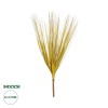 GloboStar® Artificial Garden YELLOW GRASS BOUQUET 21159 Τεχνητό Διακοσμητικό Μπουκέτο Grass Κίτρινο Y70cm