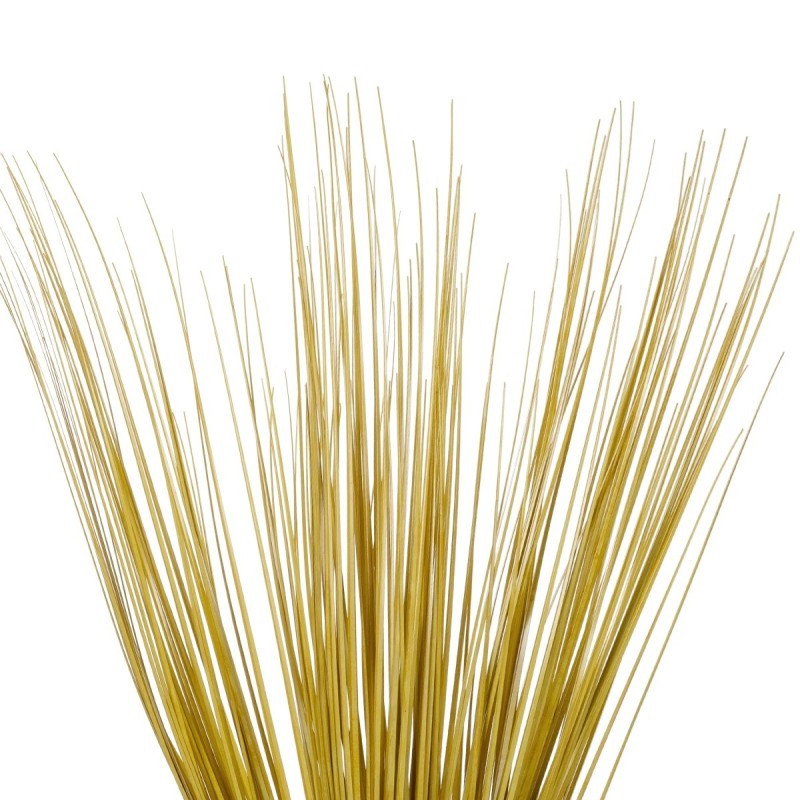 GloboStar® Artificial Garden YELLOW GRASS BOUQUET 21159 Τεχνητό Διακοσμητικό Μπουκέτο Grass Κίτρινο Y70cm
