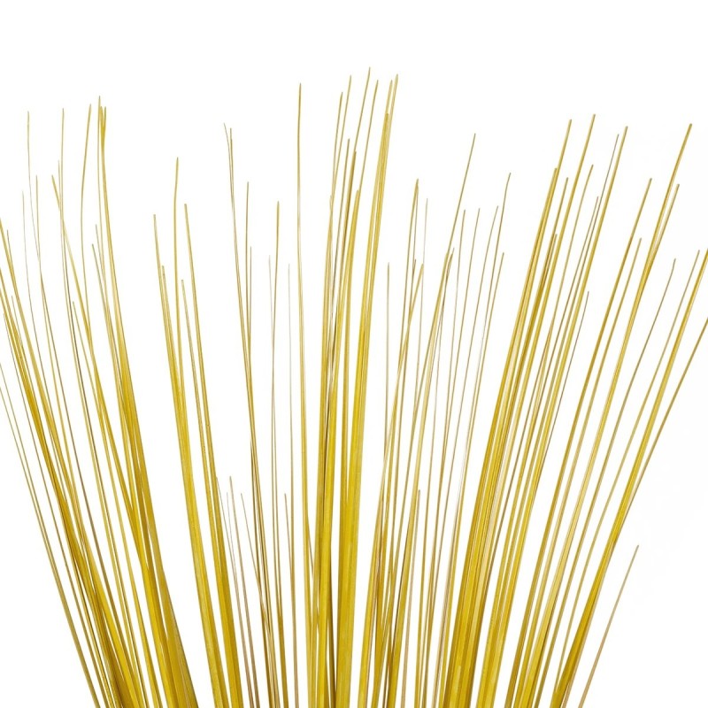 GloboStar® Artificial Garden YELLLOW GRASS BOUQUET 21162 Τεχνητό Διακοσμητικό Μπουκέτο Grass Κίτρινο Y90cm