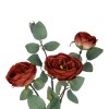 GloboStar® Artificial Garden RED CLIMBING ROSE BRANCH 21182 Τεχνητό Διακοσμητικό Κλαδί Τριαντάφυλλο Κόκκινο Y70cm